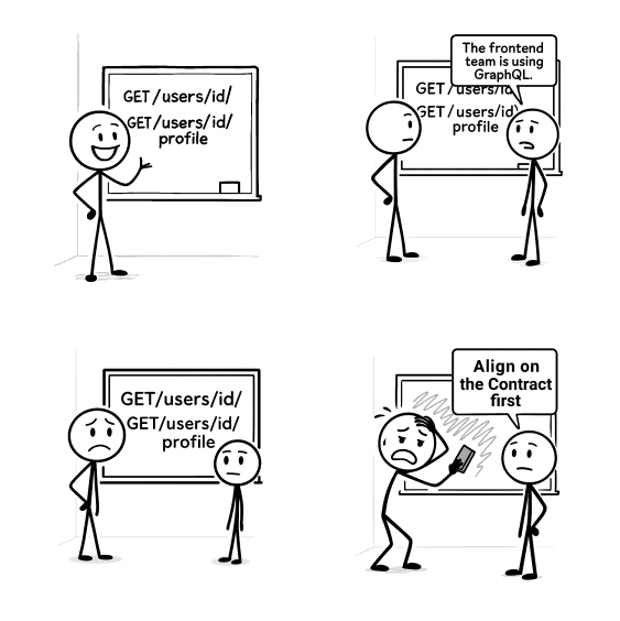 Design the API before you code